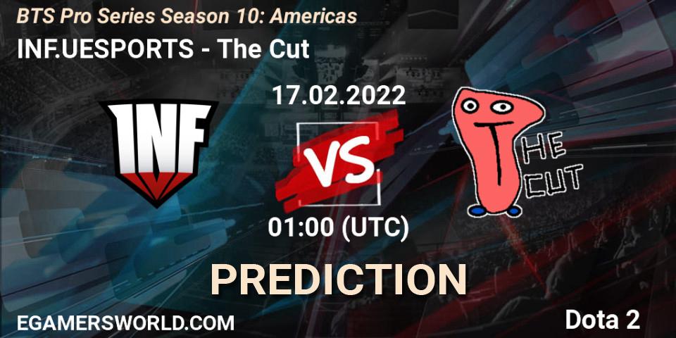 INF.UESPORTS - The Cut: прогноз. 17.02.2022 at 01:45, Dota 2, BTS Pro Series Season 10: Americas