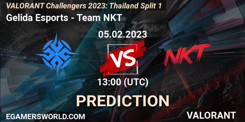 Gelida Esports - Team NKT: прогноз. 05.02.23, VALORANT, VALORANT Challengers 2023: Thailand Split 1