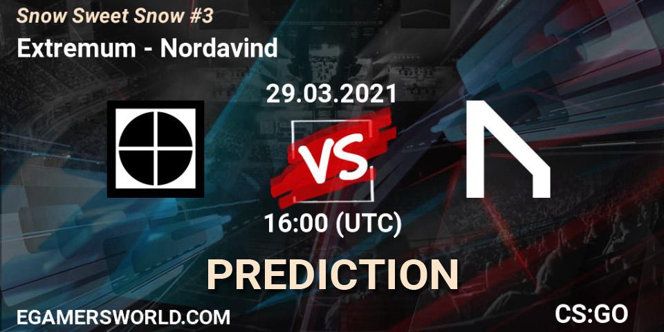 Extremum - Nordavind: прогноз. 29.03.2021 at 17:15, Counter-Strike (CS2), Snow Sweet Snow #3