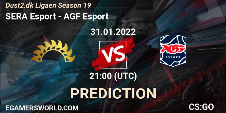SERA Esport - AGF Esport: прогноз. 31.01.2022 at 21:00, Counter-Strike (CS2), Dust2.dk Ligaen Season 19