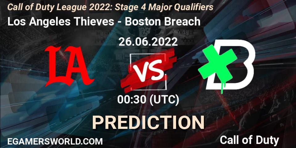 Los Angeles Thieves - Boston Breach: прогноз. 26.06.22, Call of Duty, Call of Duty League 2022: Stage 4