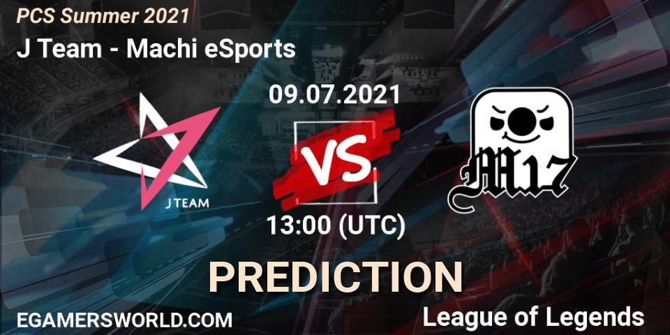 J Team - Machi eSports: прогноз. 09.07.2021 at 13:00, LoL, PCS Summer 2021