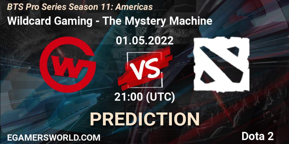Wildcard Gaming - The Mystery Machine: прогноз. 01.05.2022 at 21:03, Dota 2, BTS Pro Series Season 11: Americas