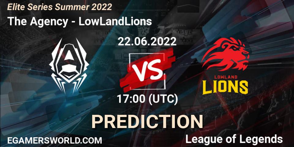 The Agency - LowLandLions: прогноз. 22.06.22, LoL, Elite Series Summer 2022