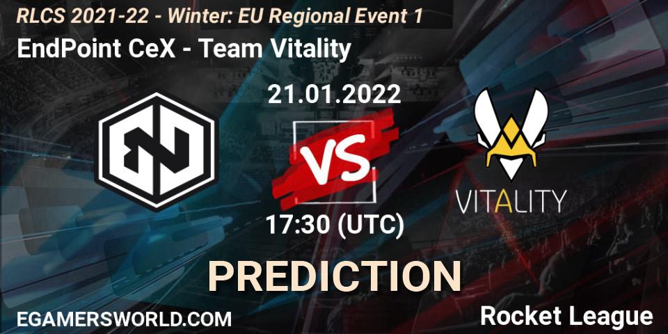 EndPoint CeX - Team Vitality: прогноз. 21.01.2022 at 17:30, Rocket League, RLCS 2021-22 - Winter: EU Regional Event 1