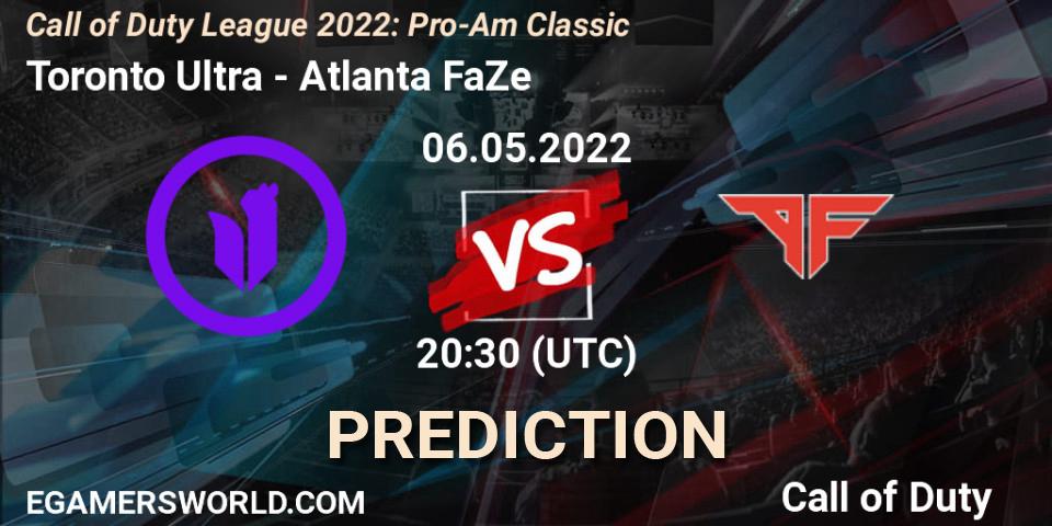 Toronto Ultra - Atlanta FaZe: прогноз. 06.05.22, Call of Duty, Call of Duty League 2022: Pro-Am Classic