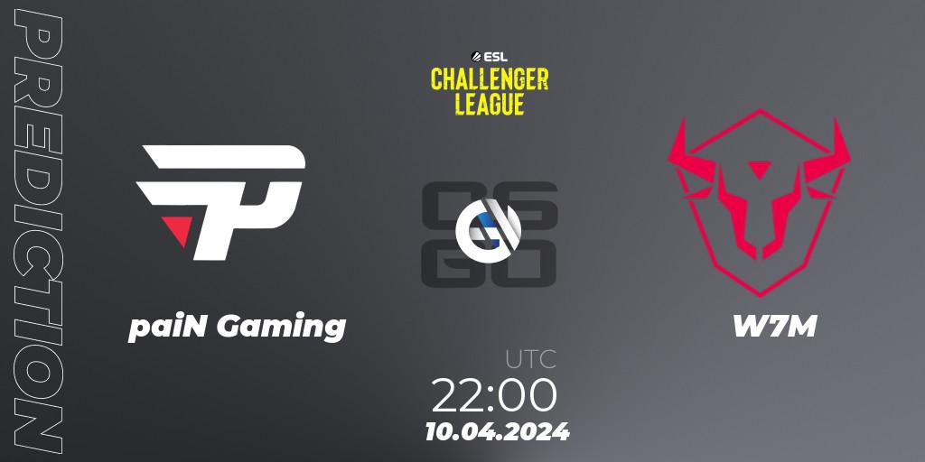 paiN Gaming - W7M: прогноз. 06.05.2024 at 18:00, Counter-Strike (CS2), ESL Challenger League Season 47: South America
