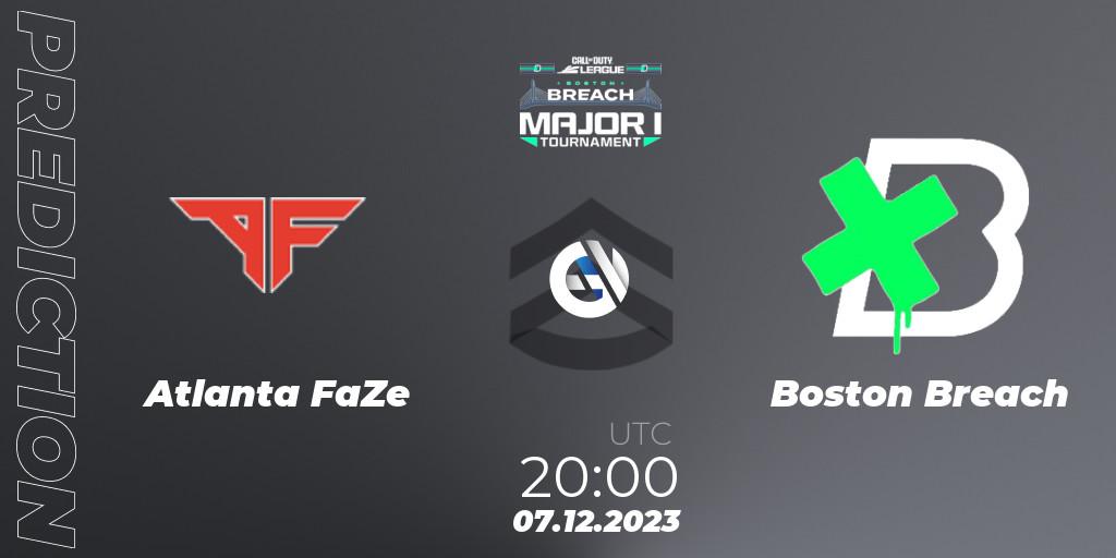 Atlanta FaZe - Boston Breach: прогноз. 08.12.2023 at 20:00, Call of Duty, Call of Duty League 2024: Stage 1 Major Qualifiers