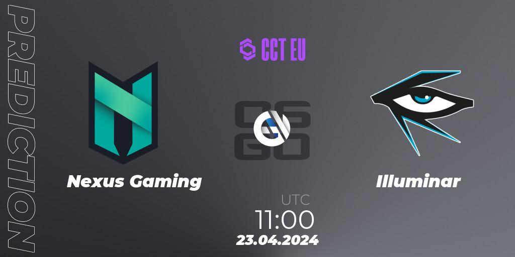 Nexus Gaming - Illuminar: прогноз. 23.04.24, CS2 (CS:GO), CCT Season 2 Europe Series 1