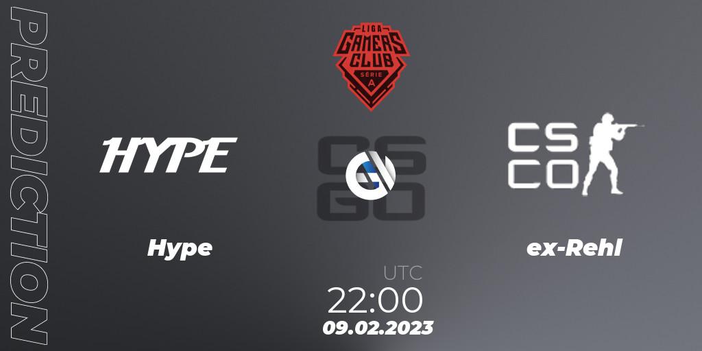 Hype - 0-0-11: прогноз. 09.02.23, CS2 (CS:GO), Gamers Club Liga Série A: January 2023