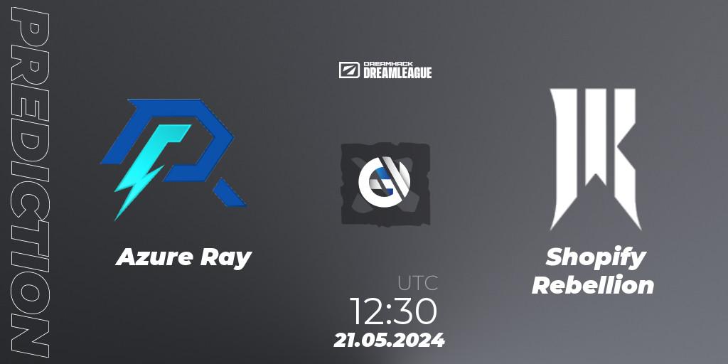 Azure Ray - Shopify Rebellion: прогноз. 21.05.2024 at 12:40, Dota 2, DreamLeague Season 23