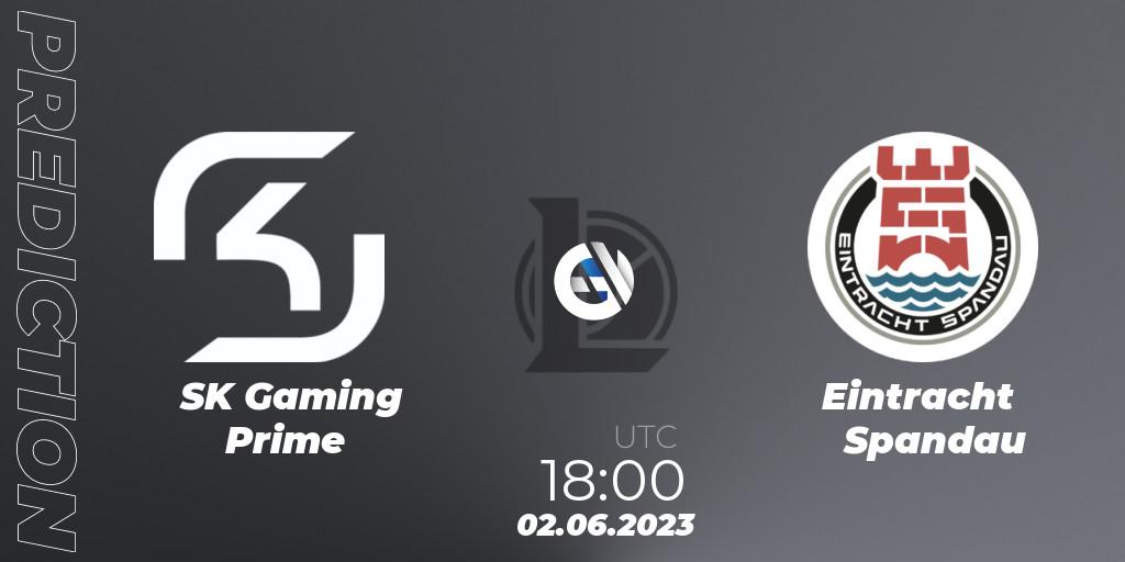 SK Gaming Prime - Eintracht Spandau: прогноз. 02.06.23, LoL, Prime League Summer 2023 - Group Stage