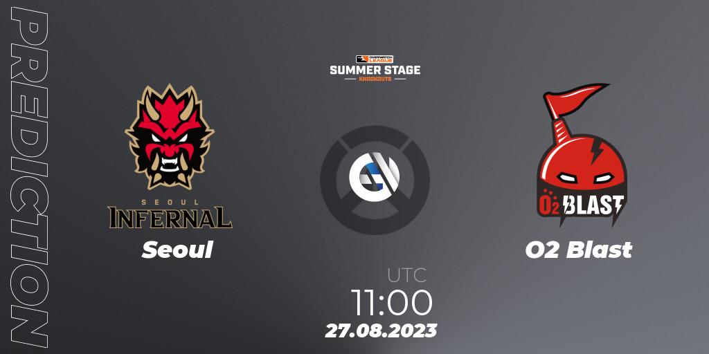 Seoul - O2 Blast: прогноз. 03.09.23, Overwatch, Overwatch League 2023 - Summer Stage Knockouts