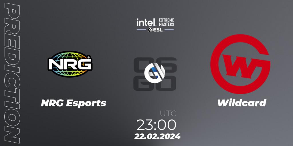 NRG Esports - Wildcard: прогноз. 22.02.2024 at 23:10, Counter-Strike (CS2), Intel Extreme Masters Dallas 2024: North American Open Qualifier #1