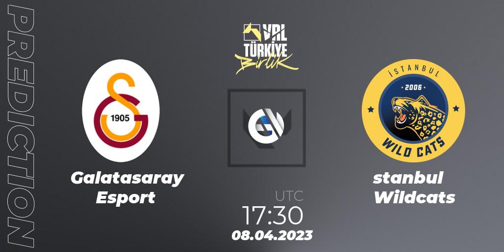 Galatasaray Esport - İstanbul Wildcats: прогноз. 08.04.2023 at 16:50, VALORANT, VALORANT Challengers 2023: Turkey Split 2 - Regular Season