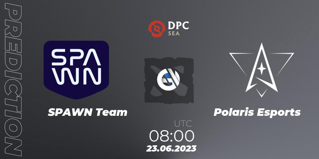 SPAWN Team - Polaris Esports: прогноз. 23.06.23, Dota 2, DPC 2023 Tour 3: SEA Division II (Lower)