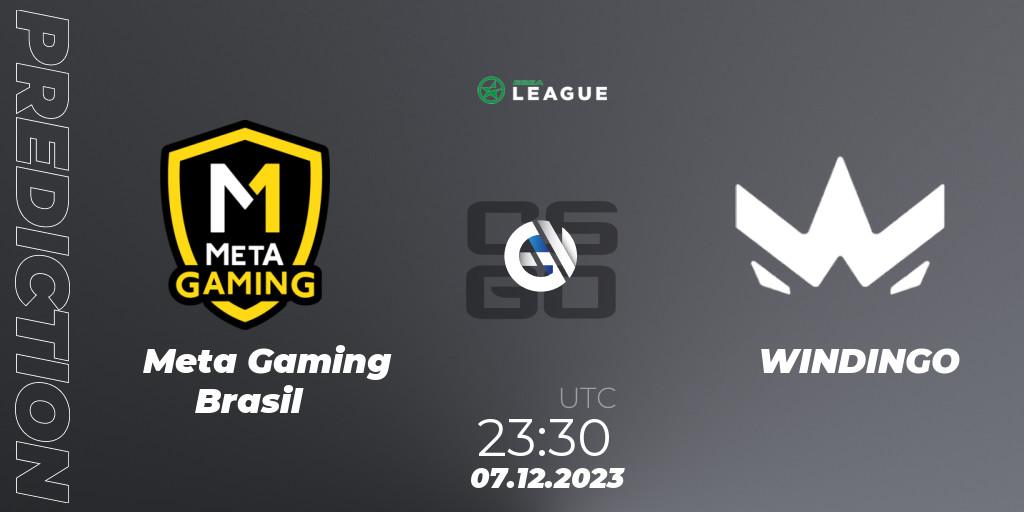 Meta Gaming Brasil - WINDINGO: прогноз. 07.12.23, CS2 (CS:GO), ESEA Season 47: Open Division - South America
