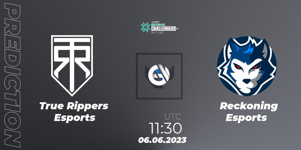 True Rippers Esports - Reckoning Esports: прогноз. 06.06.23, VALORANT, VALORANT Challengers 2023: South Asia Split 2