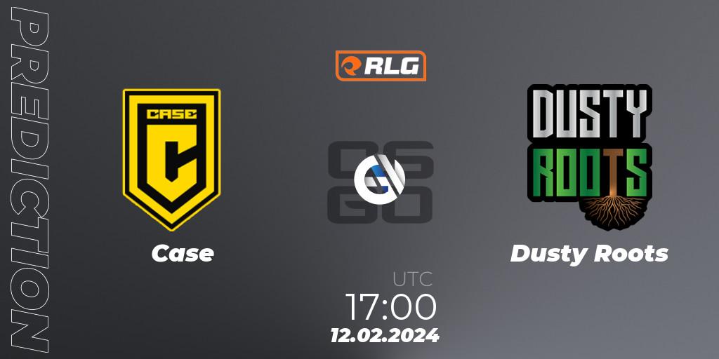 Case - Dusty Roots: прогноз. 12.02.2024 at 17:00, Counter-Strike (CS2), RES Latin American Series #1