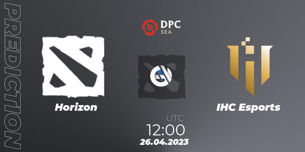 Horizon - IHC Esports: прогноз. 26.04.2023 at 12:00, Dota 2, DPC 2023 Tour 2: SEA Division II (Lower)