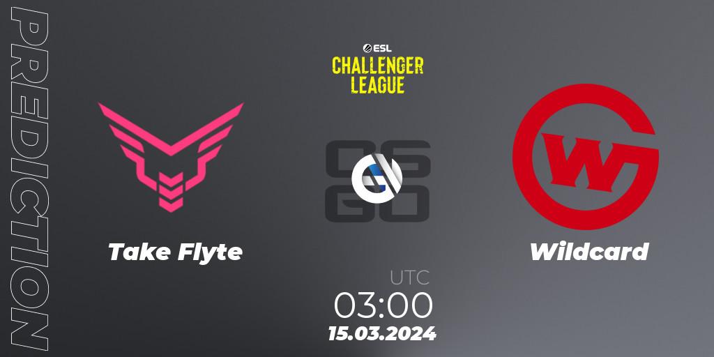 Take Flyte - Wildcard: прогноз. 15.03.24, CS2 (CS:GO), ESL Challenger League Season 47: North America