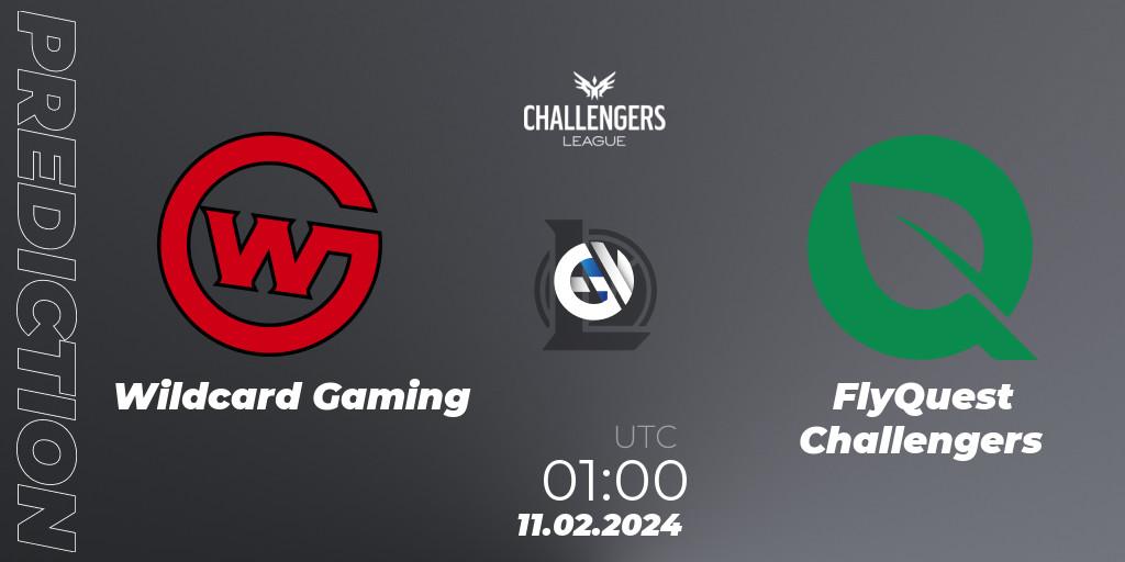 Wildcard Gaming - FlyQuest Challengers: прогноз. 11.02.24, LoL, NACL 2024 Spring - Group Stage