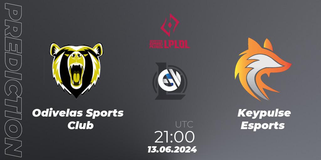 Odivelas Sports Club - Keypulse Esports: прогноз. 13.06.2024 at 21:00, LoL, LPLOL Split 2 2024