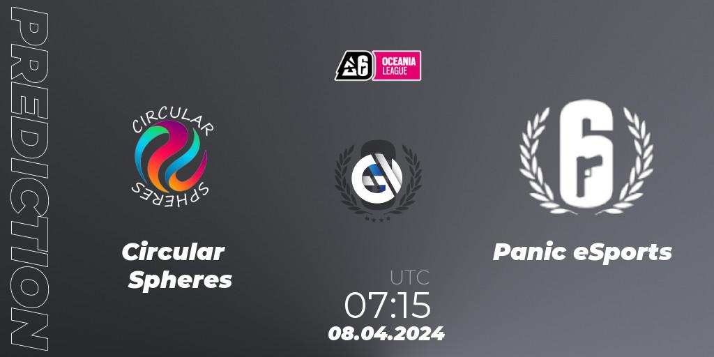 Circular Spheres - Panic eSports: прогноз. 08.04.24, Rainbow Six, Oceania League 2024 - Stage 1