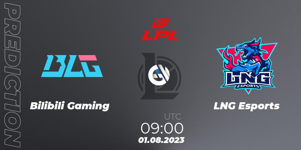 Bilibili Gaming - LNG Esports: прогноз. 01.08.23, LoL, LPL Summer 2023 - Playoffs