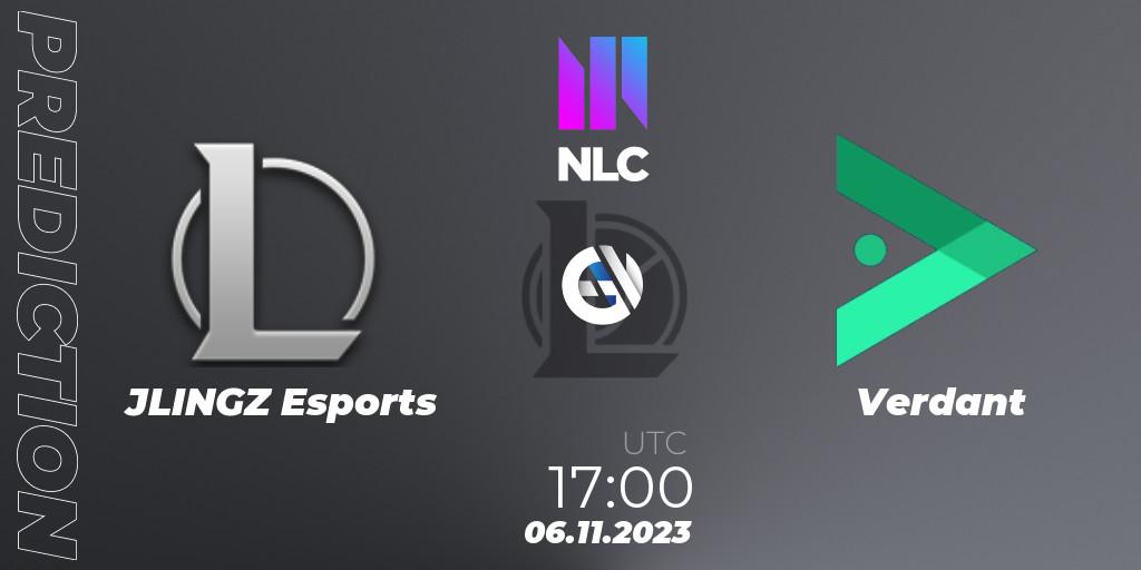 JLINGZ Esports - Verdant: прогноз. 06.11.2023 at 17:00, LoL, NLC Aurora Cup 2023