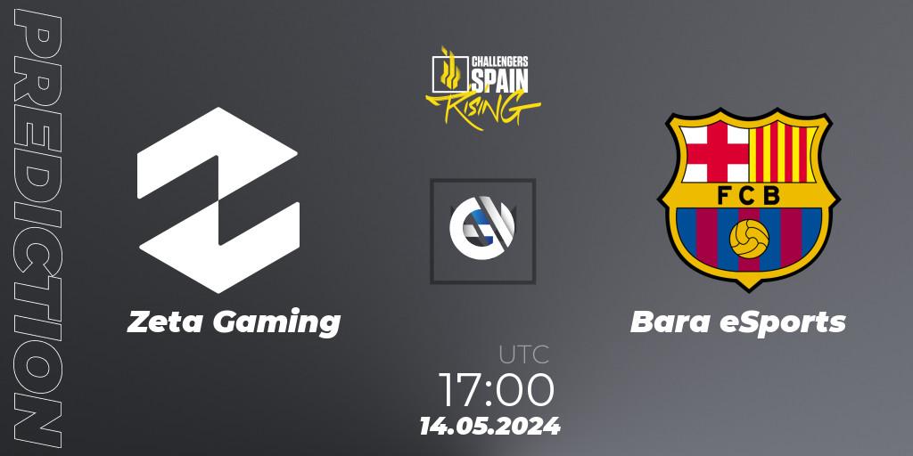 Zeta Gaming - Barça eSports: прогноз. 14.05.2024 at 17:00, VALORANT, VALORANT Challengers 2024 Spain: Rising Split 2