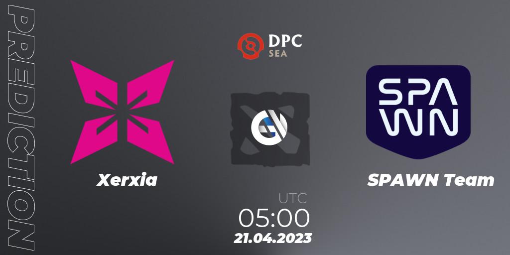 Xerxia - SPAWN Team: прогноз. 21.04.23, Dota 2, DPC 2023 Tour 2: SEA Division II (Lower)