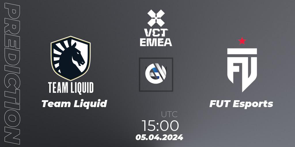 Team Liquid - FUT Esports: прогноз. 05.04.24, VALORANT, VALORANT Champions Tour 2024: EMEA League - Stage 1 - Group Stage