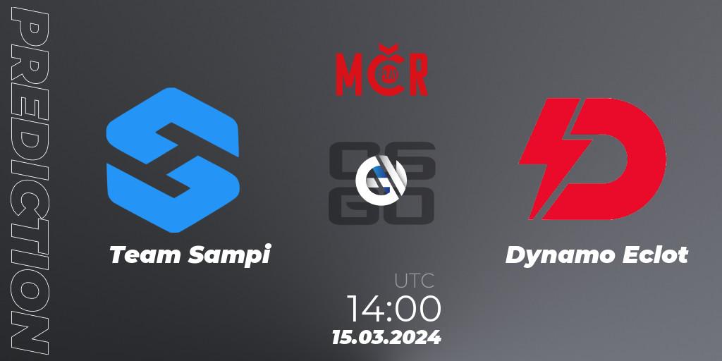 Team Sampi - Dynamo Eclot: прогноз. 15.03.2024 at 14:00, Counter-Strike (CS2), Tipsport Cup Winter 2024