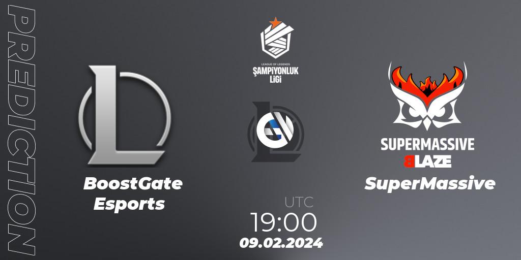 BoostGate Esports - SuperMassive: прогноз. 09.02.2024 at 19:00, LoL, TCL Winter 2024