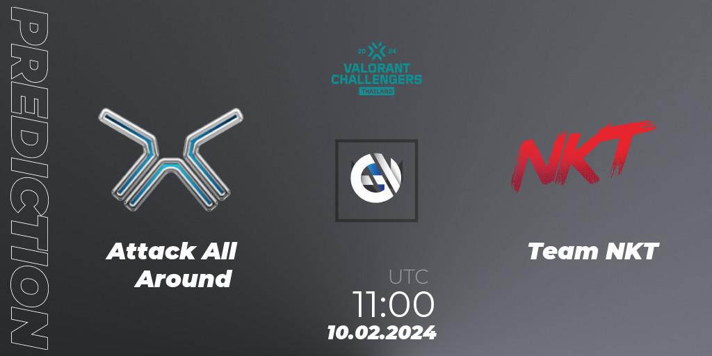 Attack All Around - Team NKT: прогноз. 10.02.24, VALORANT, VALORANT Challengers Thailand 2024: Split 1