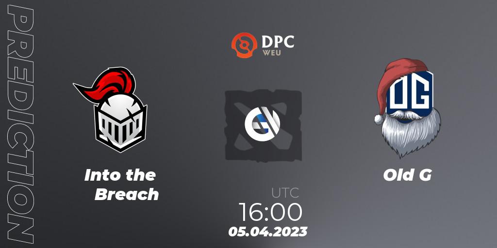 Into the Breach - Old G: прогноз. 05.04.23, Dota 2, DPC 2023 Tour 2: WEU Division II (Lower)