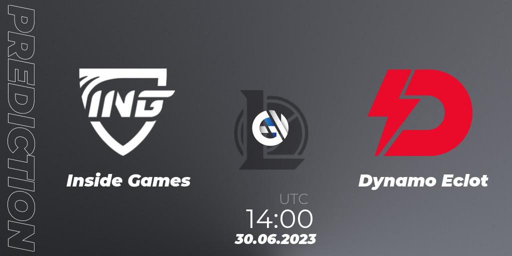 Inside Games - Dynamo Eclot: прогноз. 06.06.2023 at 17:00, LoL, Hitpoint Masters Summer 2023 - Group Stage