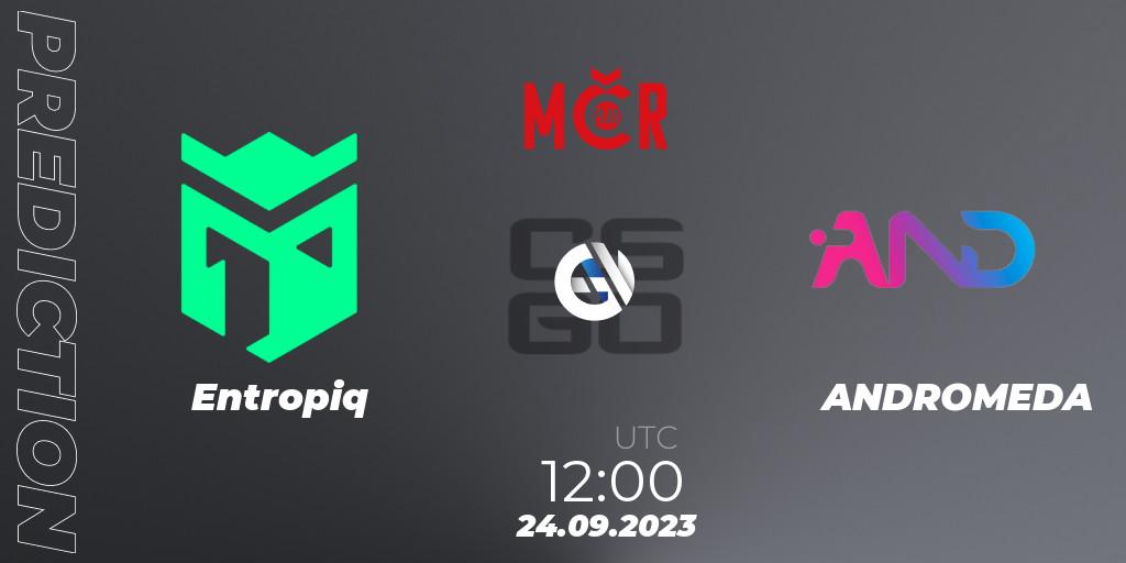 Entropiq - ANDROMEDA: прогноз. 24.09.2023 at 12:00, Counter-Strike (CS2), Tipsport Cup Prague Fall 2023: Closed Qualifier
