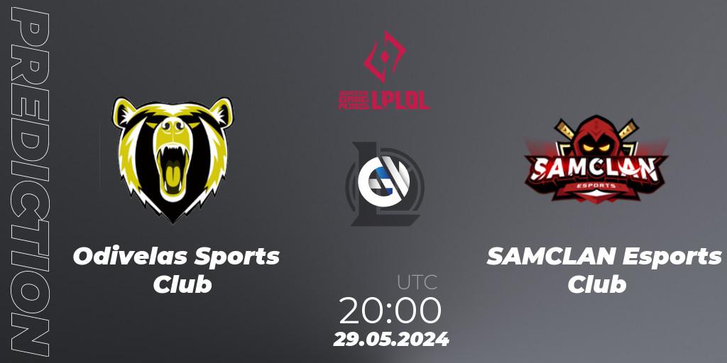 Odivelas Sports Club - SAMCLAN Esports Club: прогноз. 29.05.2024 at 20:00, LoL, LPLOL Split 2 2024