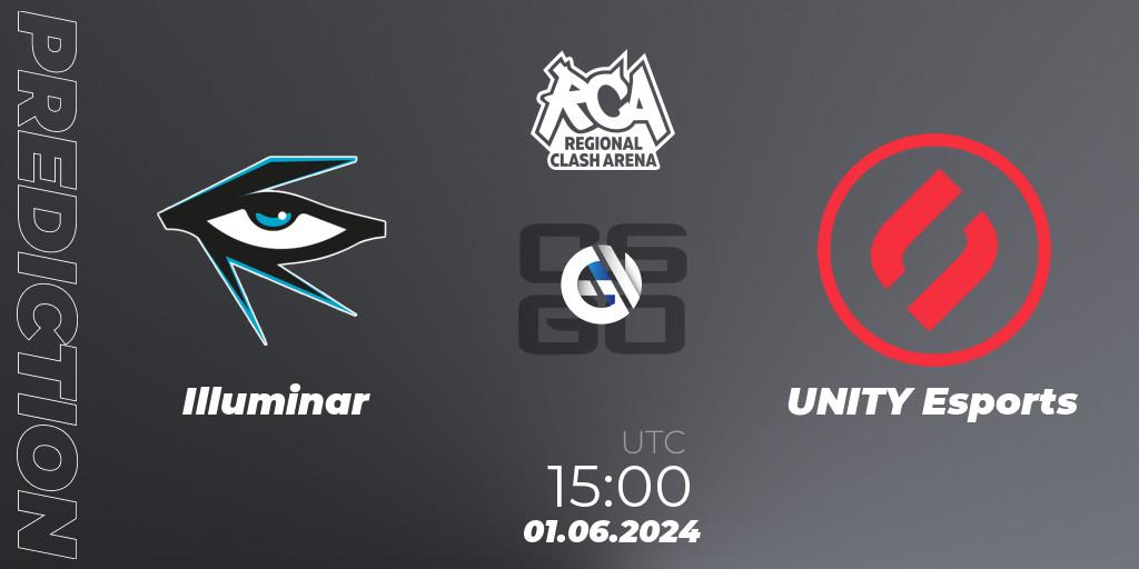 Illuminar - GhoulsW: прогноз. 01.06.2024 at 15:00, Counter-Strike (CS2), Regional Clash Arena Europe: Closed Qualifier