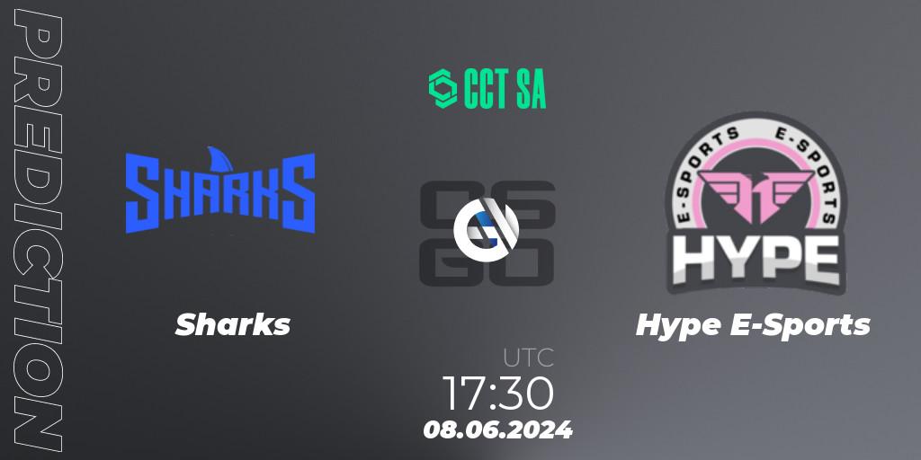 Sharks - Hype E-Sports: прогноз. 08.06.2024 at 17:30, Counter-Strike (CS2), CCT Season 2 South America Series 1