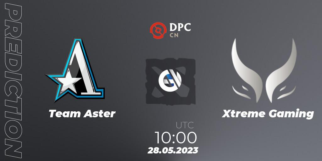 Team Aster - Xtreme Gaming: прогноз. 28.05.23, Dota 2, DPC 2023 Tour 3: CN Division I (Upper)