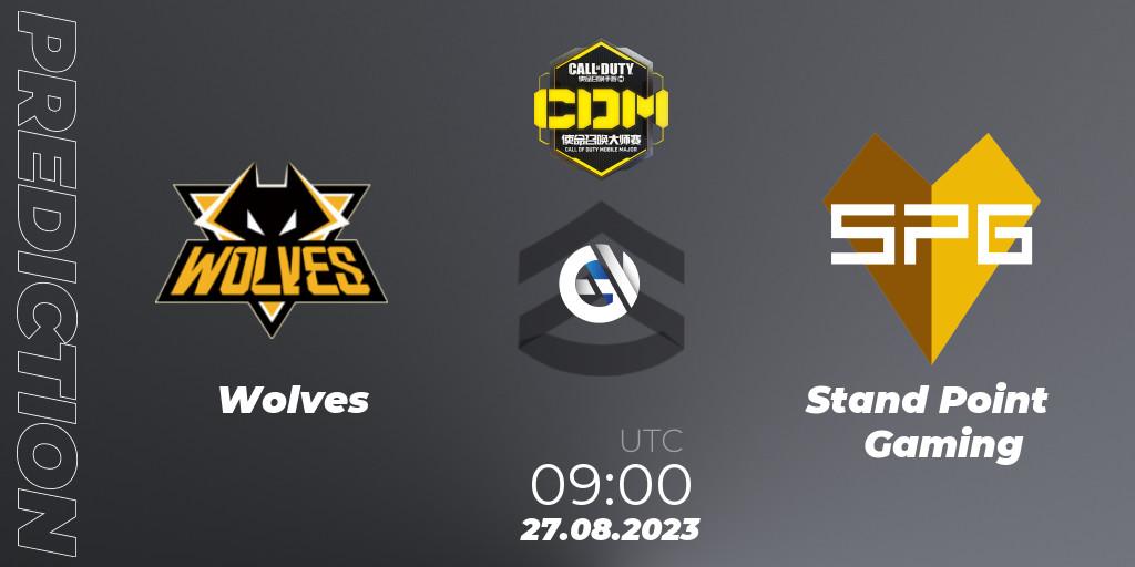 Wolves - Stand Point Gaming: прогноз. 27.08.2023 at 09:00, Call of Duty, China Masters 2023 S6 - Stage 2