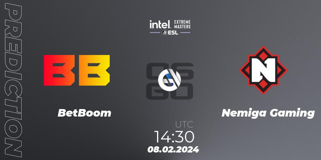 BetBoom - Nemiga Gaming: прогноз. 08.02.24, CS2 (CS:GO), Intel Extreme Masters China 2024: European Closed Qualifier