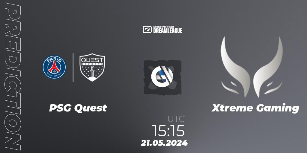 PSG Quest - Xtreme Gaming: прогноз. 21.05.2024 at 16:00, Dota 2, DreamLeague Season 23