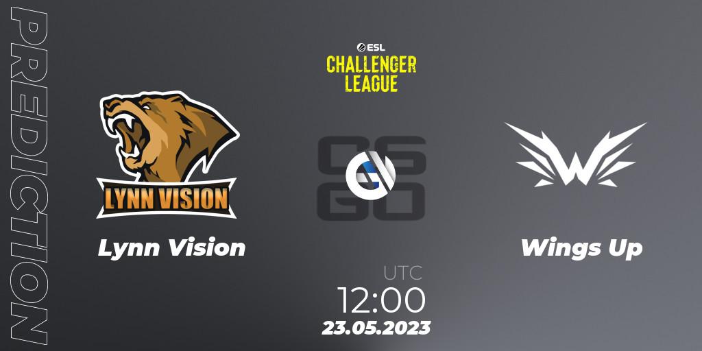 Lynn Vision - Wings Up: прогноз. 23.05.2023 at 12:00, Counter-Strike (CS2), ESL Challenger League Season 45: Asia-Pacific