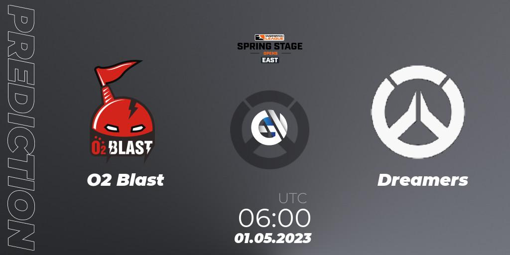 O2 Blast - Dreamers: прогноз. 01.05.2023 at 06:00, Overwatch, Overwatch League 2023 - Spring Stage Opens