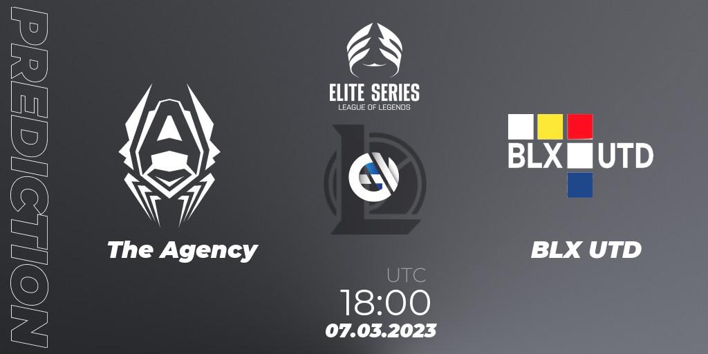 The Agency - BLX UTD: прогноз. 07.03.2023 at 18:00, LoL, Elite Series Spring 2023 - Group Stage