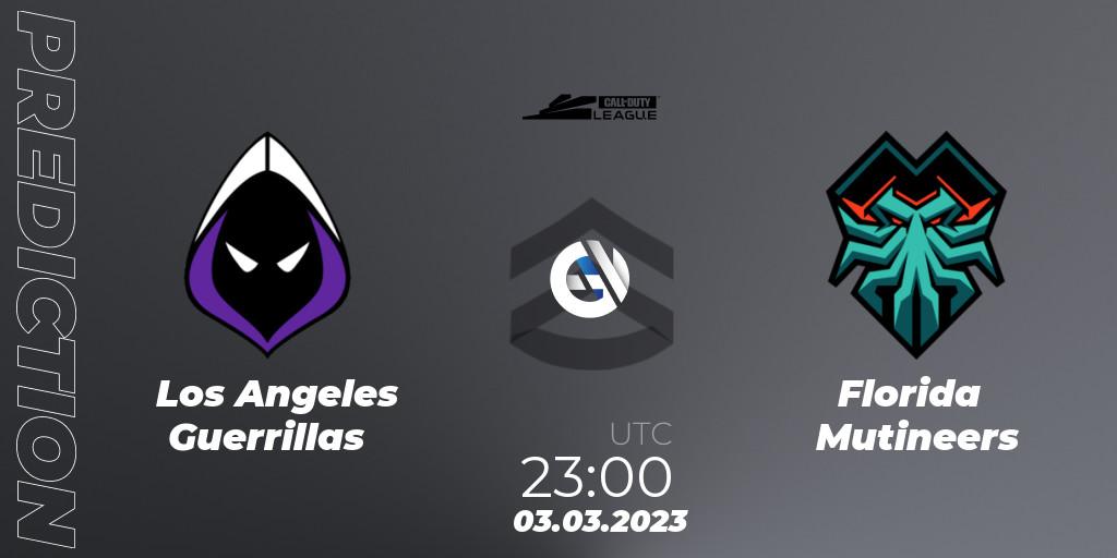 Los Angeles Guerrillas - Florida Mutineers: прогноз. 03.03.2023 at 23:00, Call of Duty, Call of Duty League 2023: Stage 3 Major Qualifiers